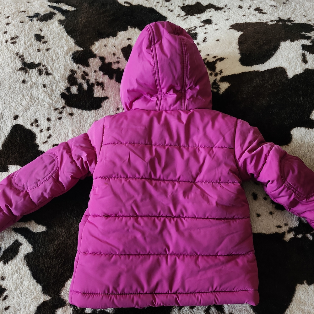 Cat & Jack Purple Hooded Jacket - Picture 2 of 4